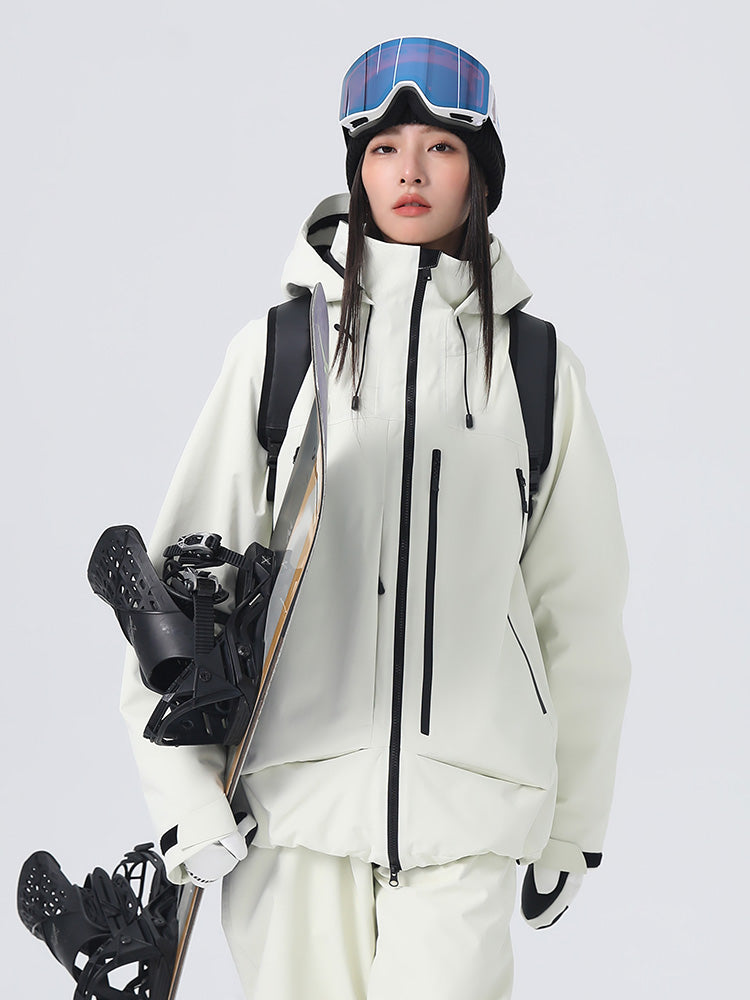 Searipe Unisex Ridge Master All-Conditions Baggy Schneejacke für Damen und Herren