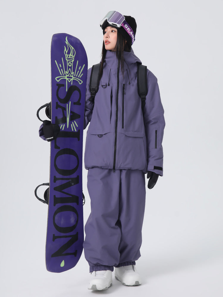 Searipe Unisex Allwetter-Schneeanzug für Damen, Mountainbiker und Backcountry-Einsatz