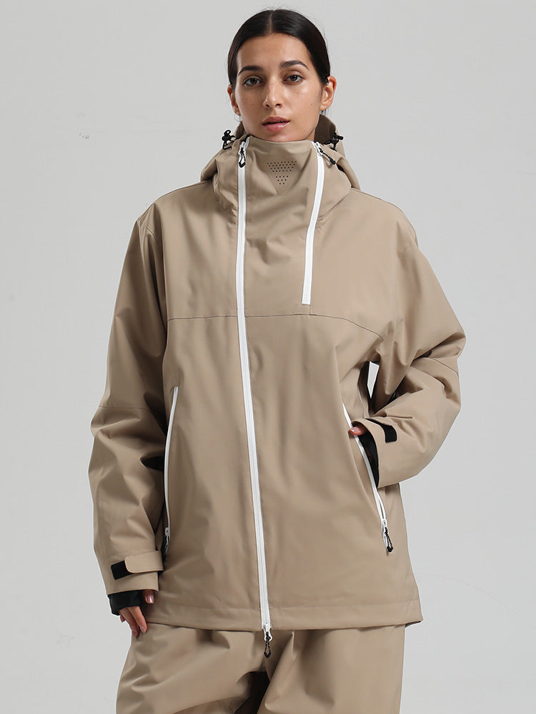 Gsou Snow HyperDrive All-Season Color Block Mountain Cargo Snow Jacket für Damen