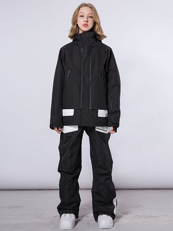RAWRWAR Expedition Snowboardjacke und -hose für Damen