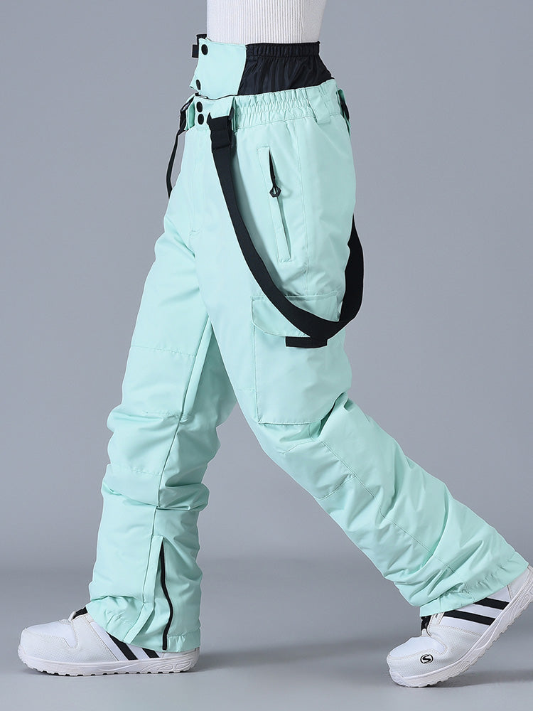 FrostPeak Mountain-Ready Bib-Skihose für Damen