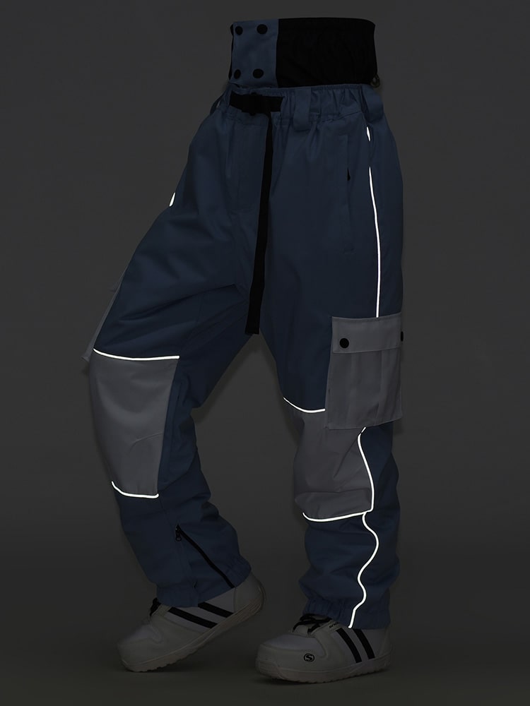 SnowCraze Alpine Explorer Freestyle Baggy Schneehose für Damen