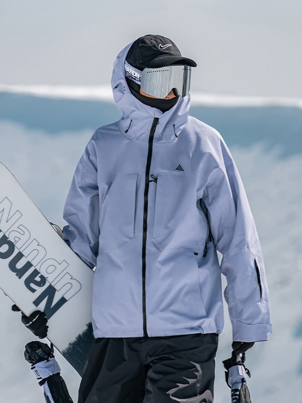 Nandn 3L Arctic Blitz wasserdichte Snowboardjacke für Herren