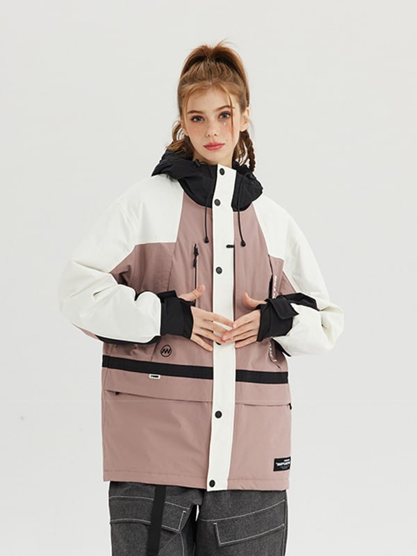 Nandn Snow Vanquisher Herren Wintermode Ski-Snowboardjacke