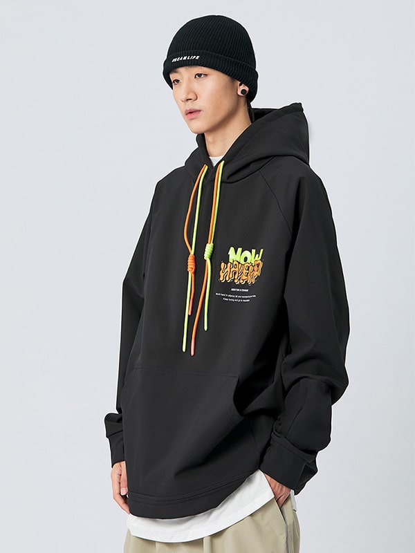 Damen-Snowboard-Hoodie „Nandn Mountain Chill Out Baggy“