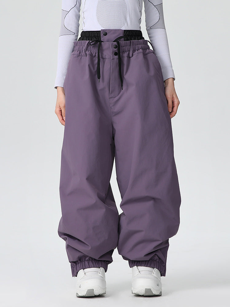 Searipe Durable Mountain Pro Allwetter-Schneehose für Damen, locker geschnitten