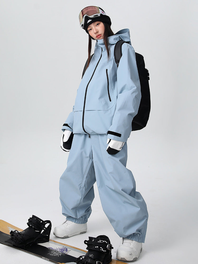 Searipe Unisex Strapazierfähiger Mountain Pro Allwetter-Schneeanzug für Damen und Herren