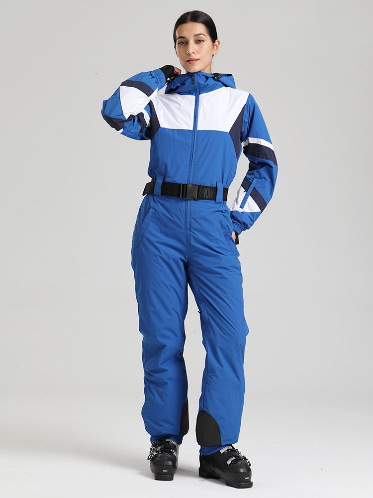 Gsou Snow ChillTrack Classic Retro Skianzug für Damen – Vintage-Skioutfits der 80er Jahre