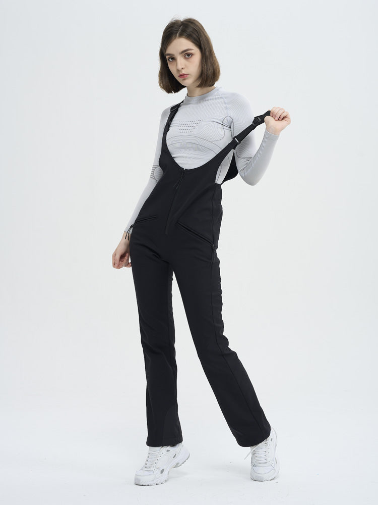 Damen-Ski-Latzhose mit hohem Tragekomfort und flexiblem Design