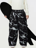 UrbanCraft Herren-Arbeits-Schneehose im Baggy-Stil mit verbesserter Kniebeweglichkeit