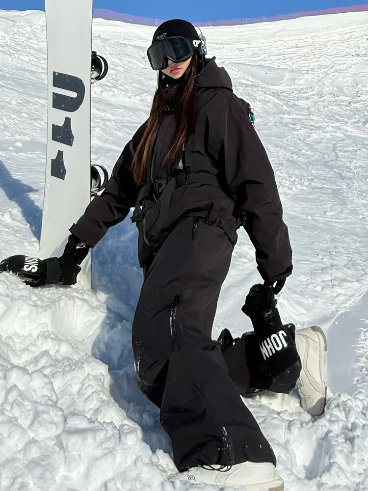 John Snow SnowVibe Urban StreetFit Baggy Schneeanzug für Damen