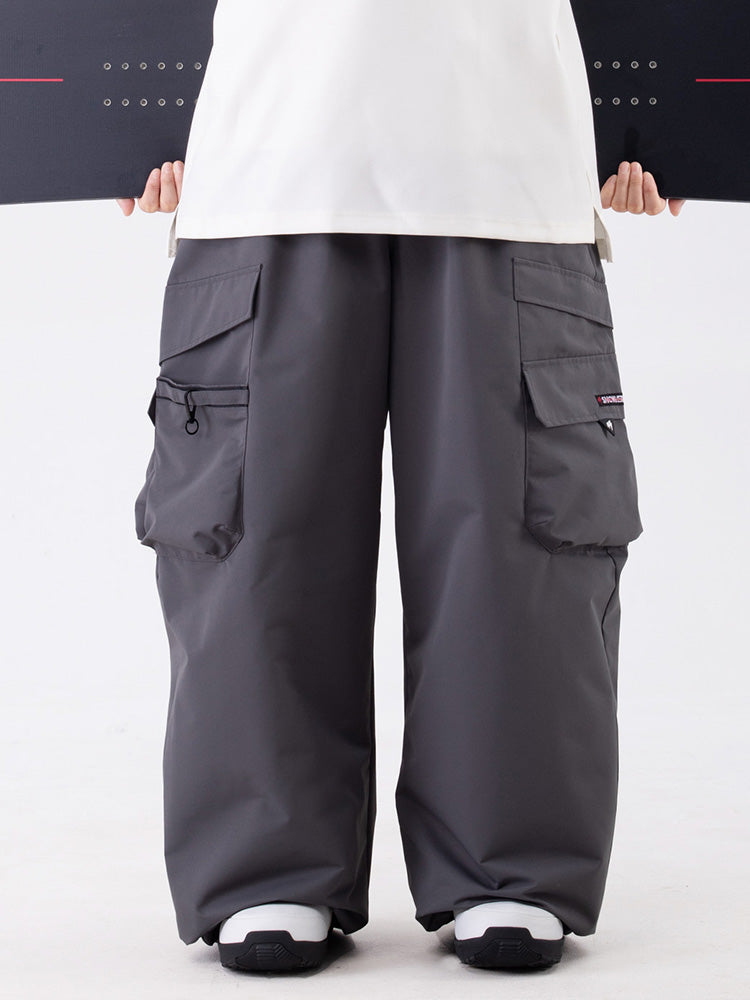 Wild Soul Steeze ParkRider Multi-Pocket Utility Cargo Schneehose für Herren