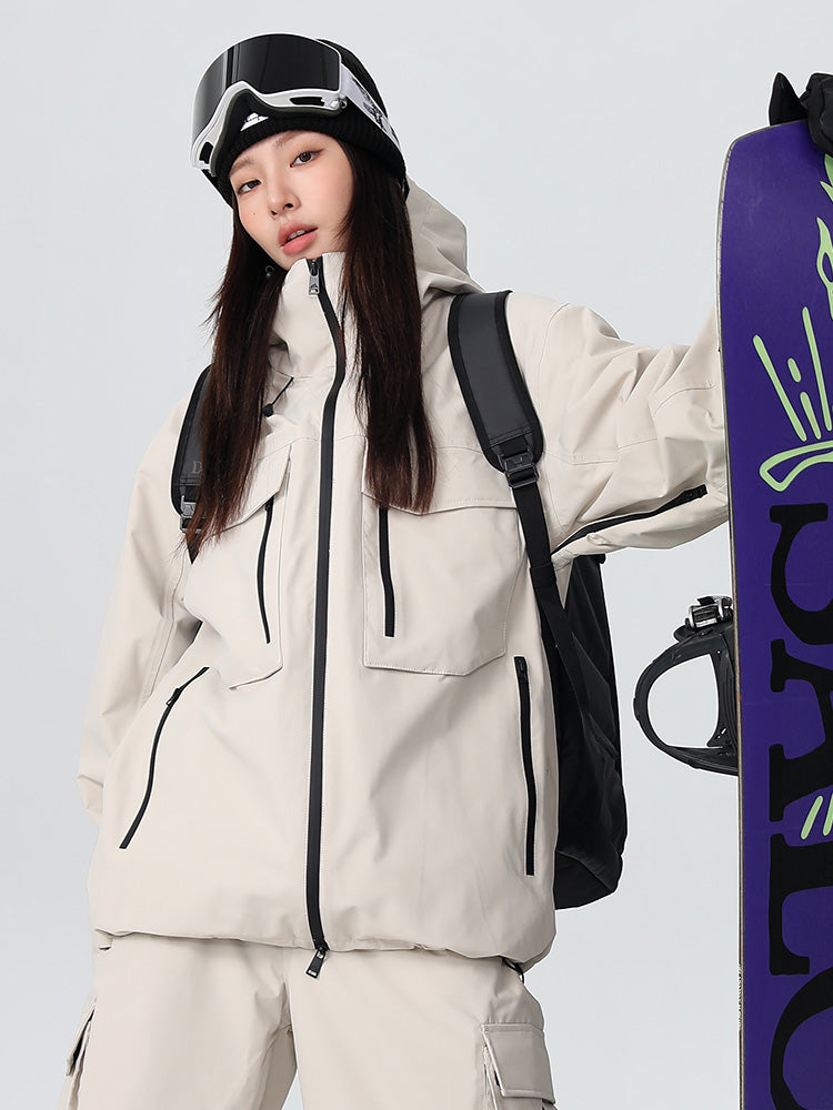 Searipe Damen-Skijacke für den robusten Bergsportbereich – Allzweck-Schneejacke