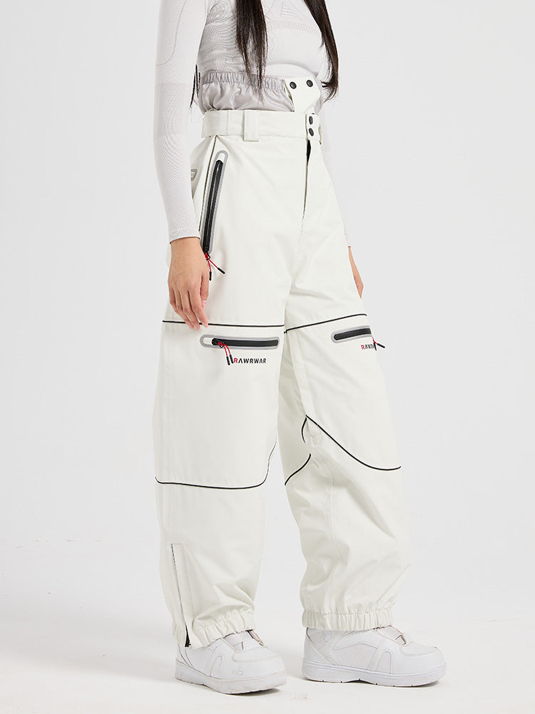 RAWRWAR Flyflow Light Reflective Mountain Pro Baggy Damen-Skihose