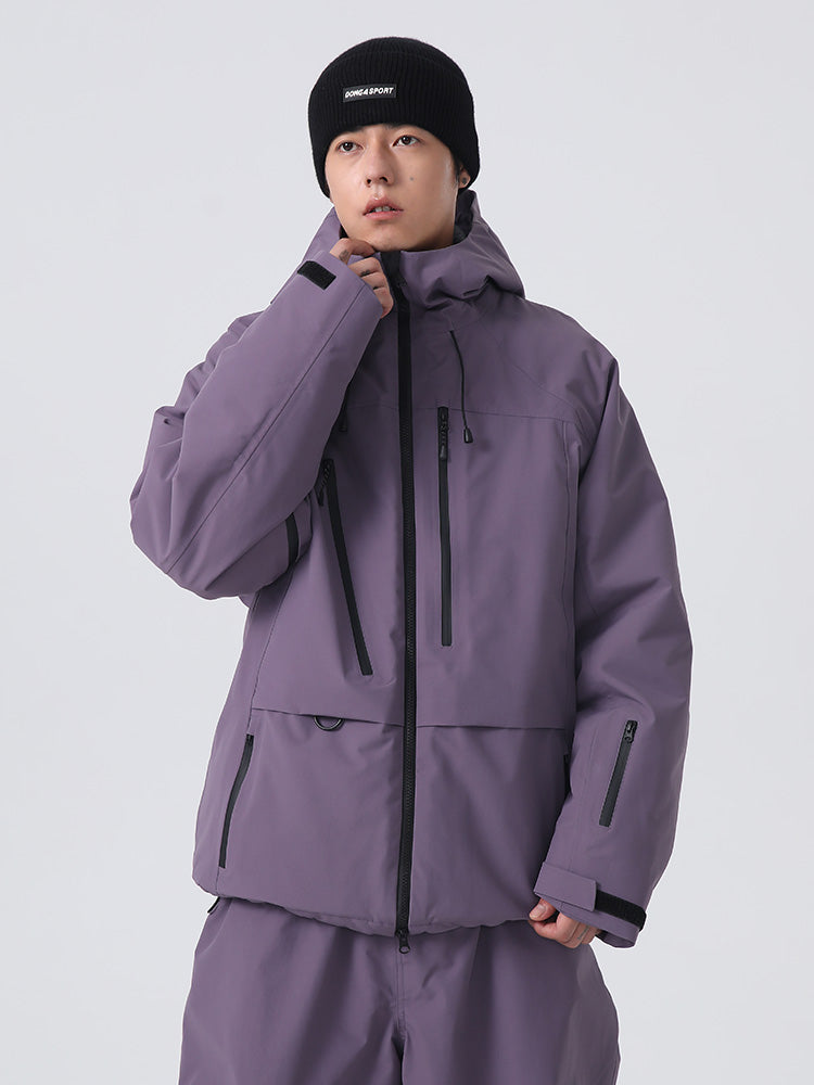 Searipe Unisex Urban Ridge Mountain Freeride Baggy Schneejacke für Herren
