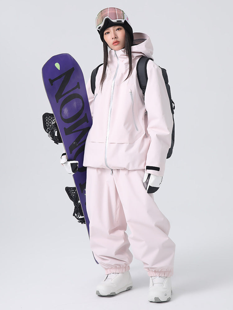Searipe Unisex Strapazierfähiger Mountain Pro Allwetter-Schneeanzug für Damen und Herren