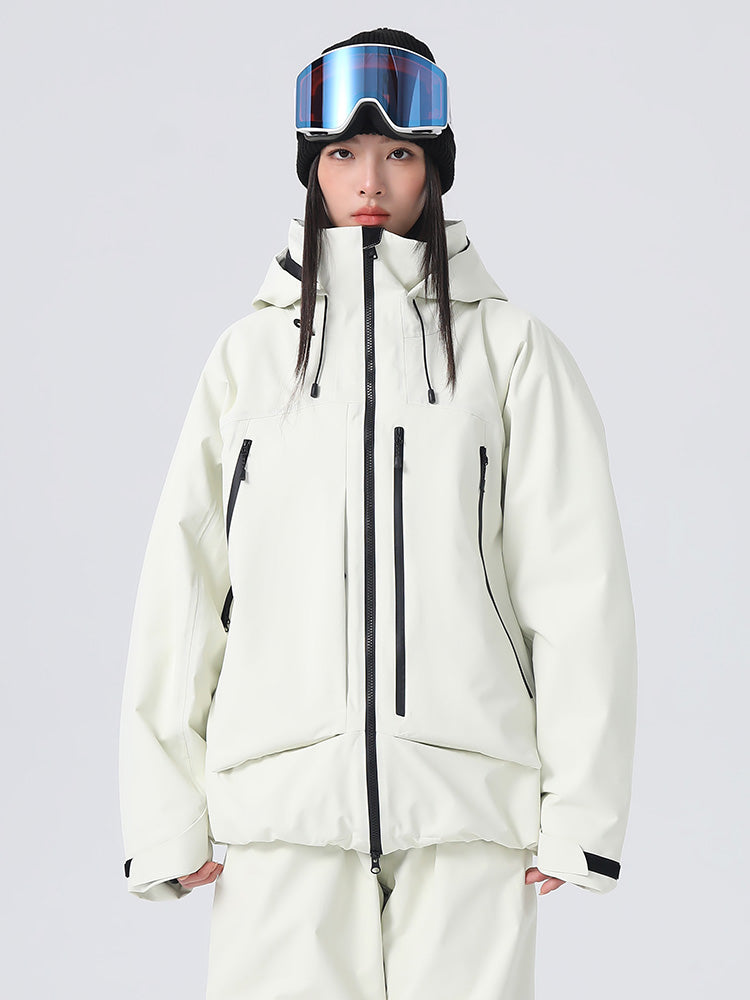 Searipe Unisex Ridge Master All-Conditions Baggy Schneejacke für Damen und Herren