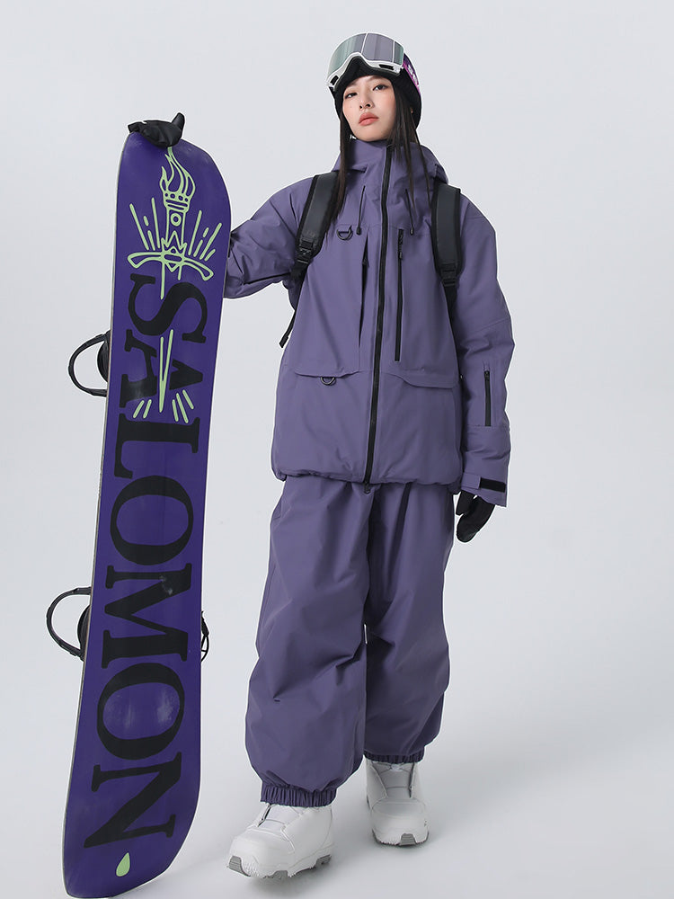 Searipe Unisex Allwetter-Schneeanzug für Damen, Mountainbiker und Backcountry-Einsatz