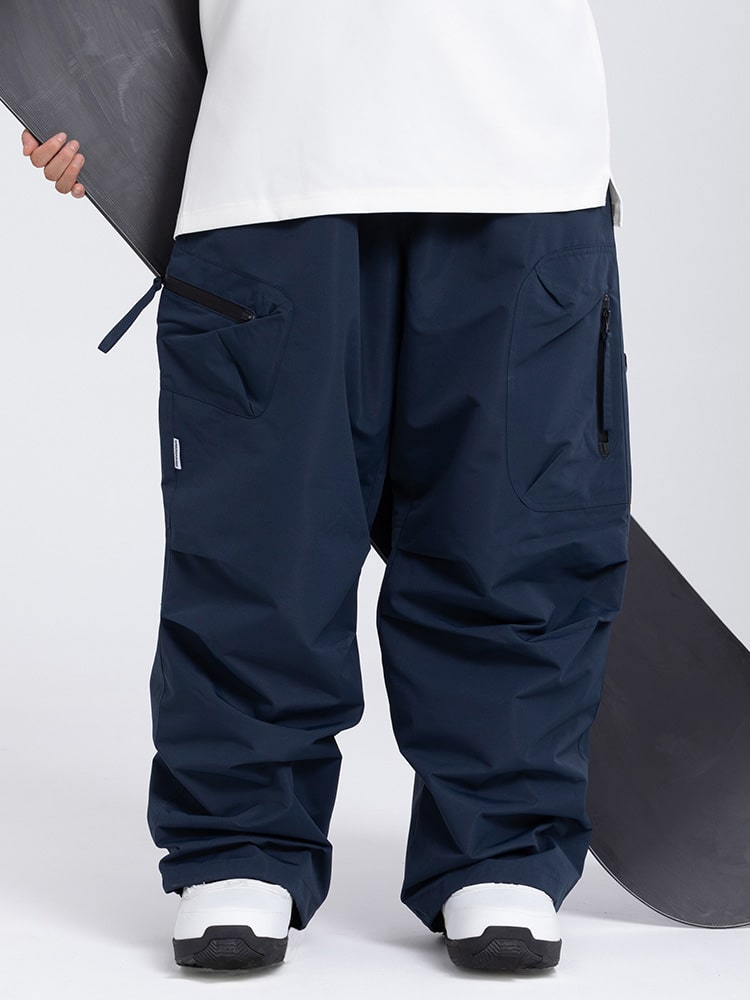 Prime Mountain Baggy-Skihose für Herren mit zwei seitlichen Cargotaschen