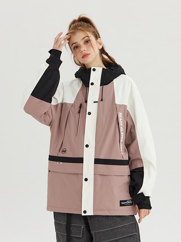 Nandn Snow Vanquisher Winter Fashion Ski-Snowboardjacke für Damen