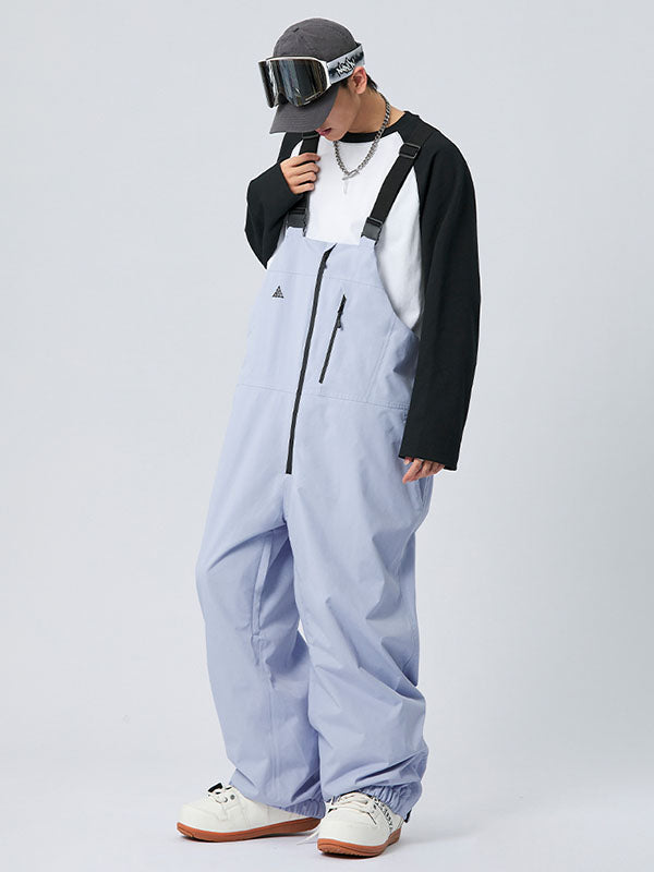 Damen Nandn Winter Star Baggy Mountain Snowboard-Ski-Latzhose