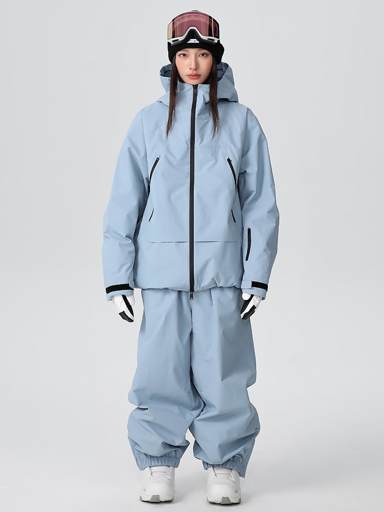 Searipe Unisex Strapazierfähiger Mountain Pro Allwetter-Schneeanzug für Damen und Herren