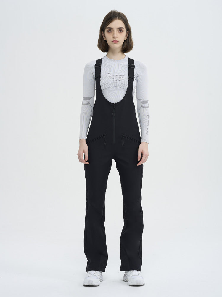 Damen-Ski-Latzhose mit hohem Tragekomfort und flexiblem Design