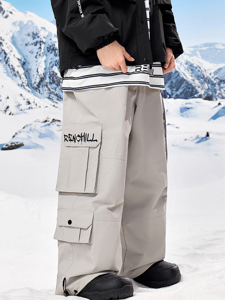 RenChill Mountain PowderRush Baggy Cargo Schneehose für Damen