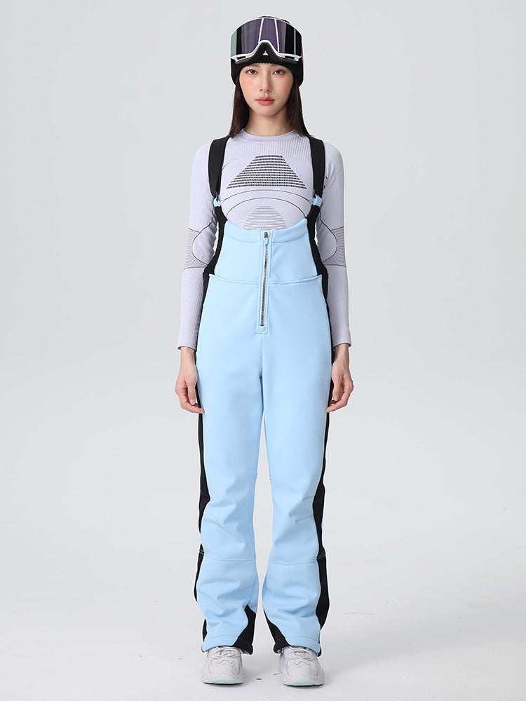 Searipe Retro Vibe Elegante Stretch-Ski-Latzhose für Damen