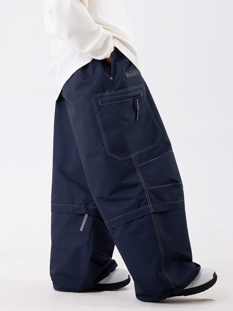 Wild Soul Steeze HypeShred Baggy Utility Cargo Schneehose / Shorts für Herren