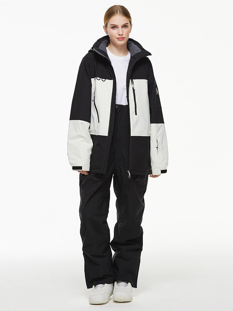 Herren-Thermo-Schneejacke und Latzhose für den Backcountry Mountain Explorer