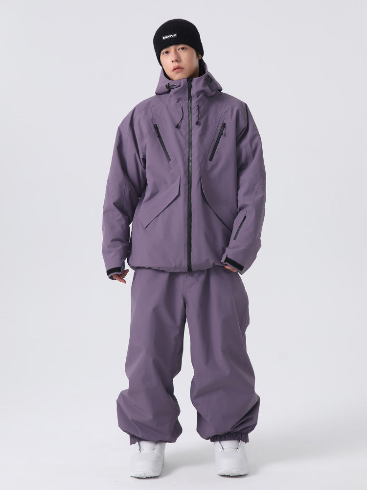 Searipe Unisex CoreBuild Allwetter-Schneeanzug für Herren, locker geschnitten