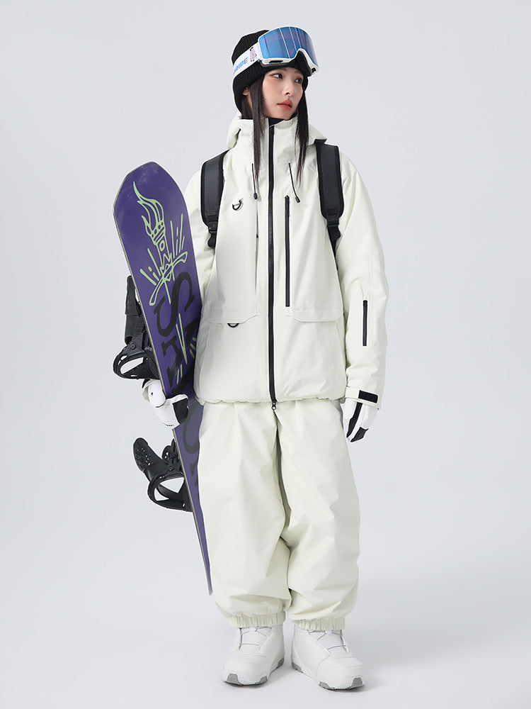 Searipe Unisex Allwetter-Schneeanzug für Damen, Mountainbiker und Backcountry-Einsatz