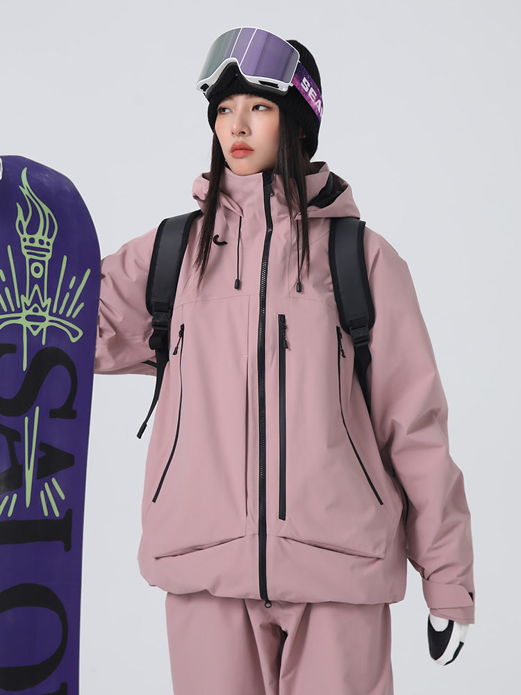 Searipe Unisex Ridge Master All-Conditions Baggy Schneejacke für Damen und Herren