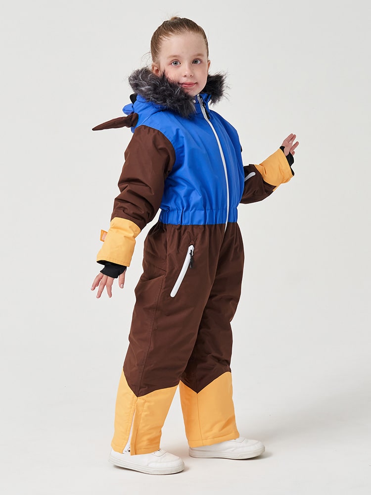 Northfeel Unisex-Schneeanzug für Kinder, tierfreundlich, isoliert