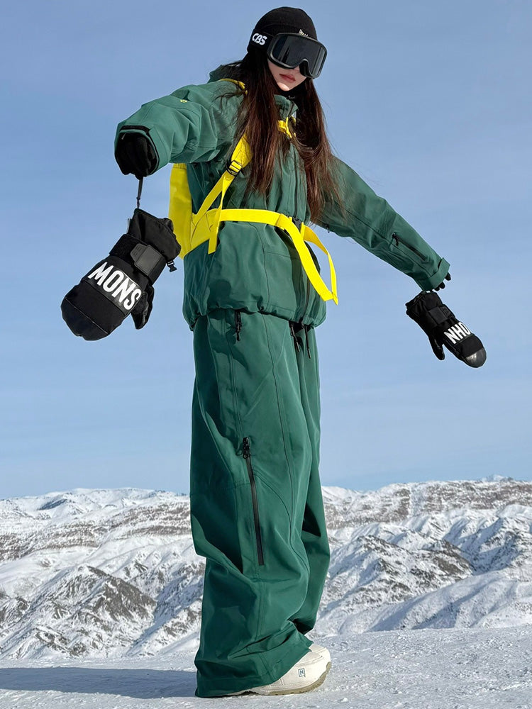 John Snow SnowVibe Urban StreetFit Baggy Schneeanzug für Damen