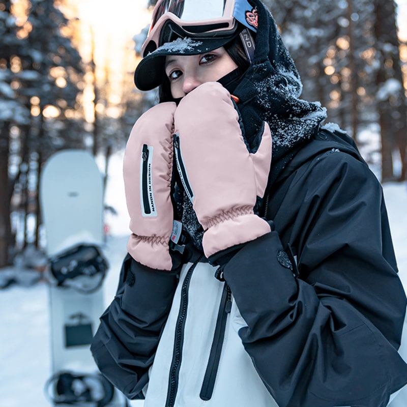 Nandn Mountain Pro Allwetter-Schneehandschuhe für Herren