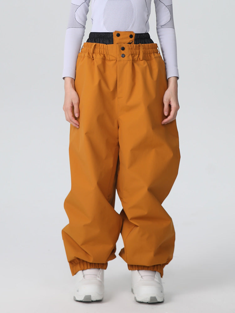 Searipe Durable Mountain Pro Allwetter-Schneehose für Damen, locker geschnitten