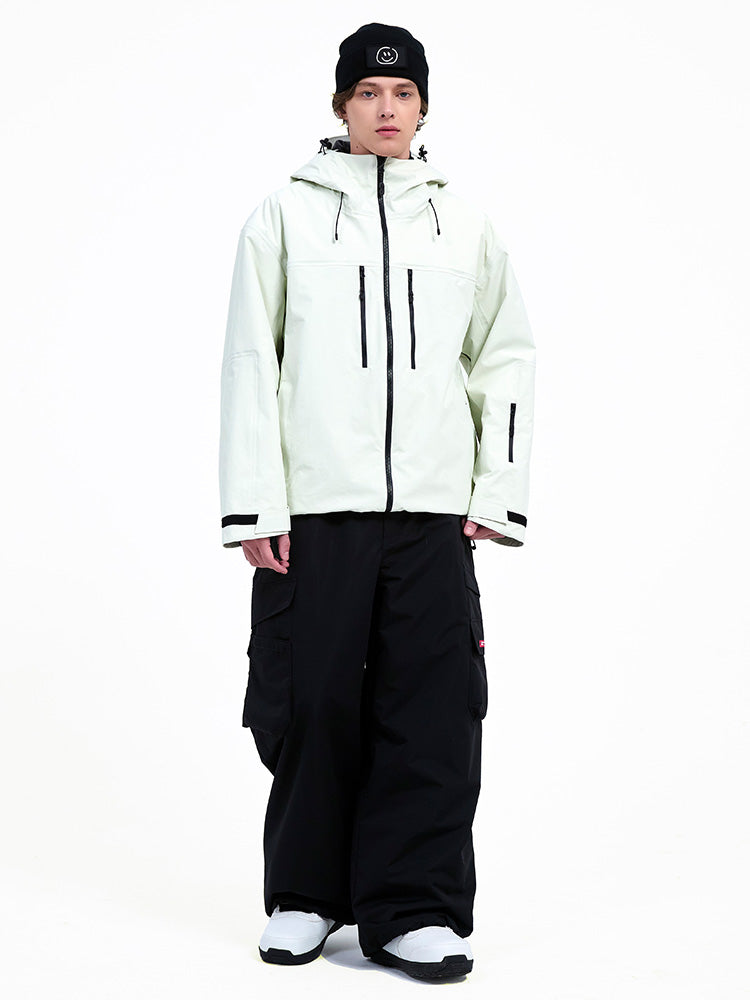Robuster Mountain Pro Allwetter-Thermo-Schneeanzug für Herren, 3-lagig
