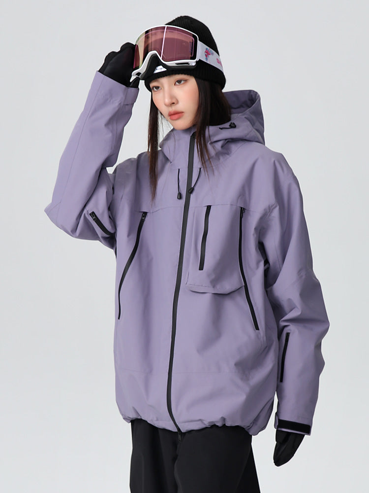 Searipe Durable Mountain Pro All-Terrain Baggy Schneejacke für Damen