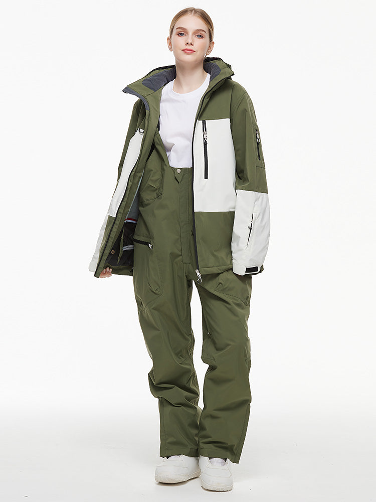 Arctic Queen Backcountry Explorer Thermo-Schneejacke und Latzhose für Damen