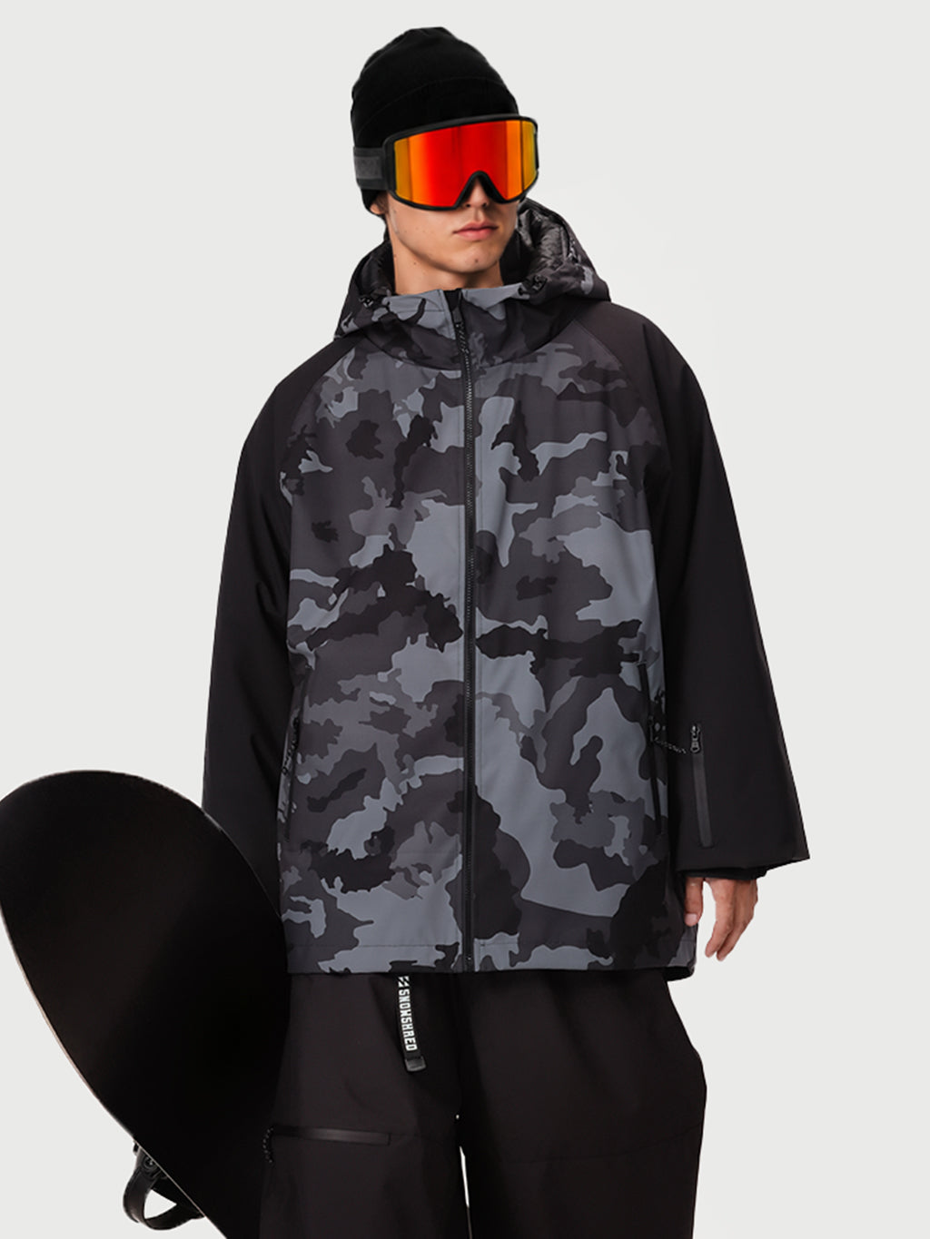 Urban Vibe Herren-Freestyle-Snowboardjacke – robust und vielseitig