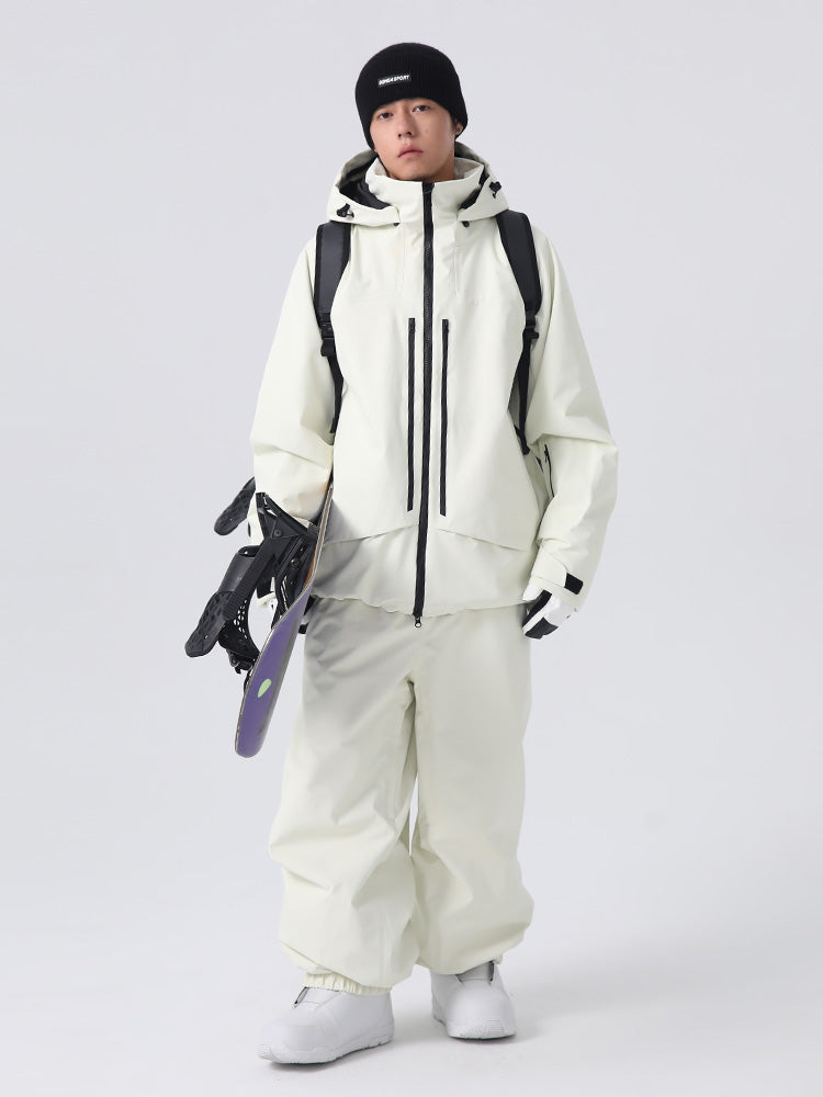 Searipe Unisex Ridge Master Mountain Freerider Baggy Schneeanzug für Herren