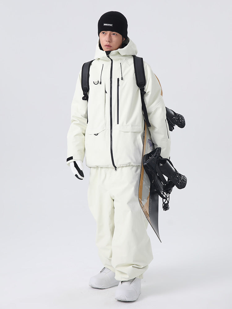 Searipe Unisex Allwetter-Schneeanzug für Herren, geeignet für Mountainbiker und Backcountry-Einsätze