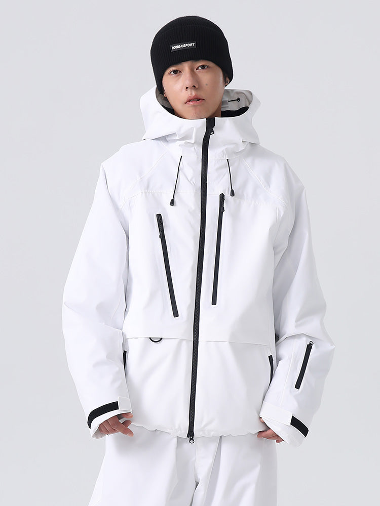 Searipe Unisex Urban Ridge Mountain Freeride Baggy Schneejacke für Herren