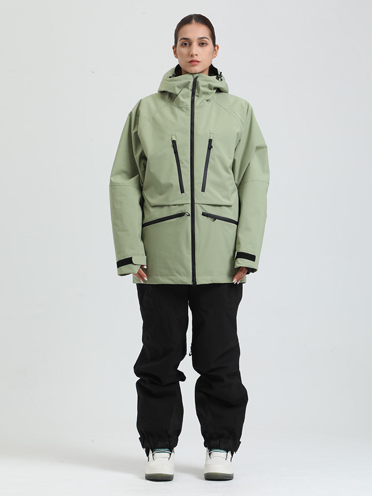 Gsou Damen-Schneeanzug, robust, Bergprofi, Allzweck, Cargo-Schneeanzug