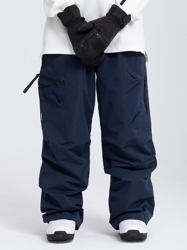Prime Mountain Baggy-Skihose für Herren mit zwei seitlichen Cargotaschen
