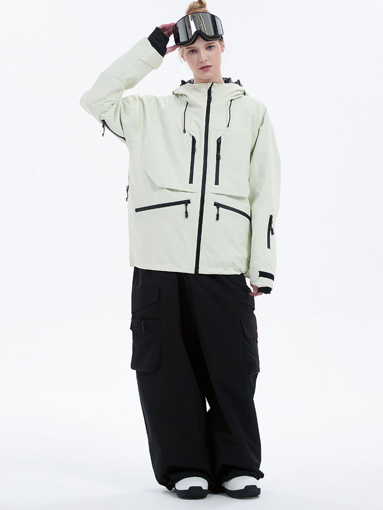 Strapazierfähiger Damen-Schneeanzug von Steeze HypeShred, Baggy Utility Cargo