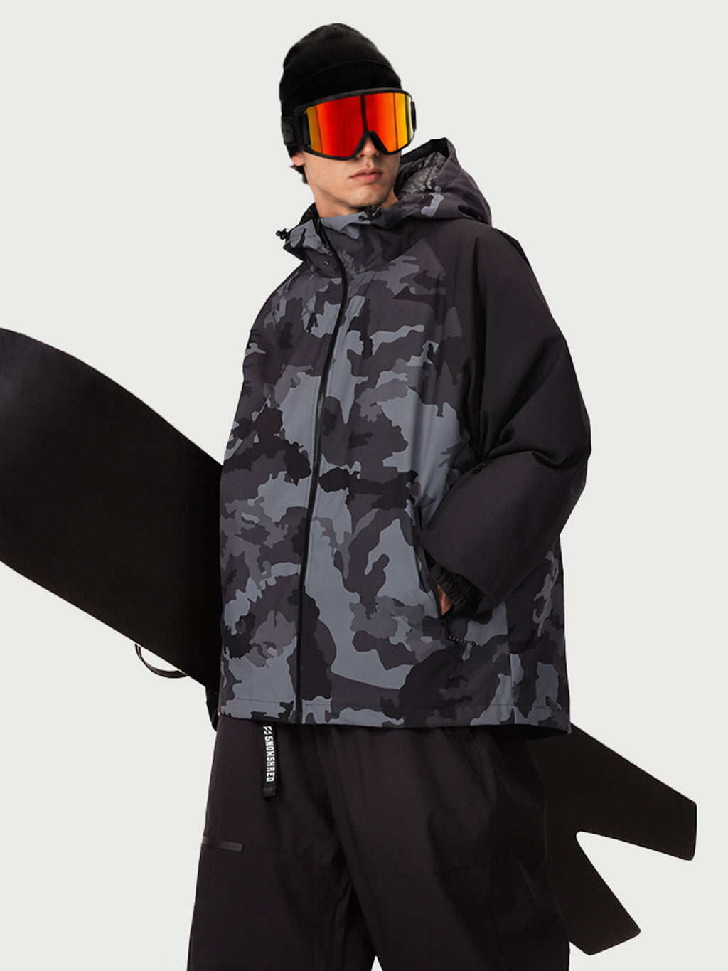 Urban Vibe Herren-Freestyle-Snowboardjacke – robust und vielseitig