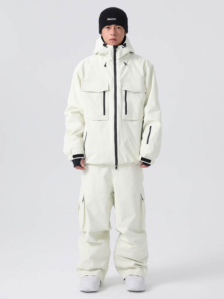 Searipe Herren Strapazierfähiger Mountain Pro All Function Berg-Schneeanzug